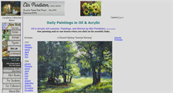 Desktop Screenshot of dailypaintings.com